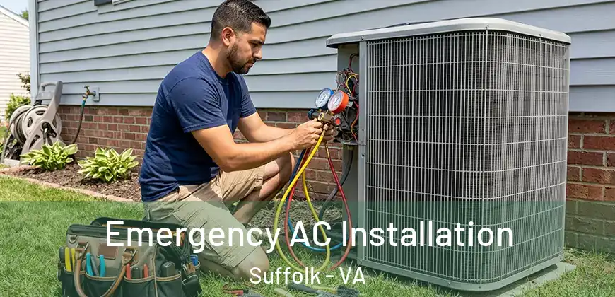 Emergency AC Installation Suffolk - VA